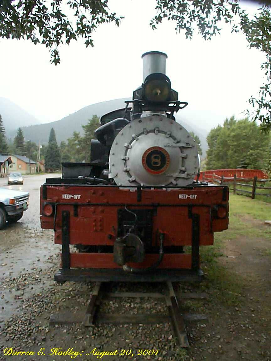 Georgetown Loop Railroad - Shay Steam Engine #8