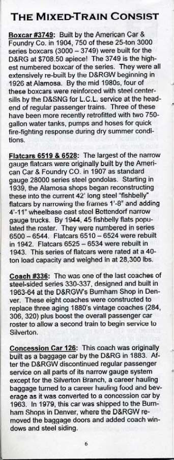 Durango & Silverton - Reference Guide (Page 6)