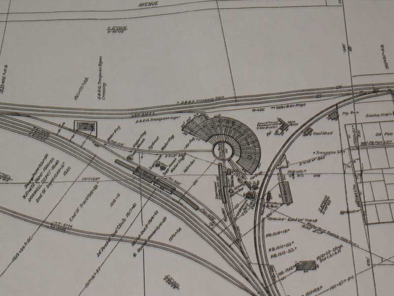 Roundhouse / Turntable Diagram