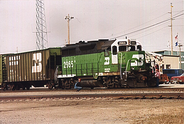 2965 on the rail