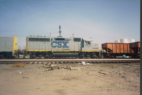 6420 on work train