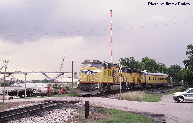 Texas Railroad Sesquicentennial - 
UP Special to Stafford 