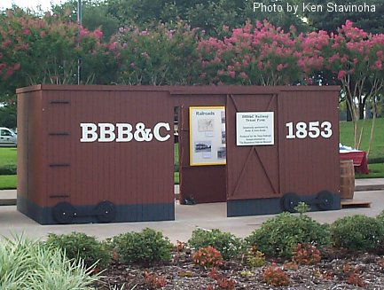 Texas Railroad Sesquicentennial - traveling exhibit