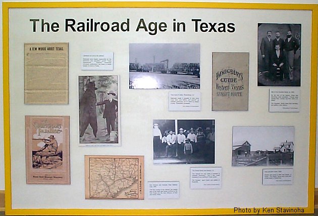 Texas Railroad Sesquicentennial - traveling exhibit