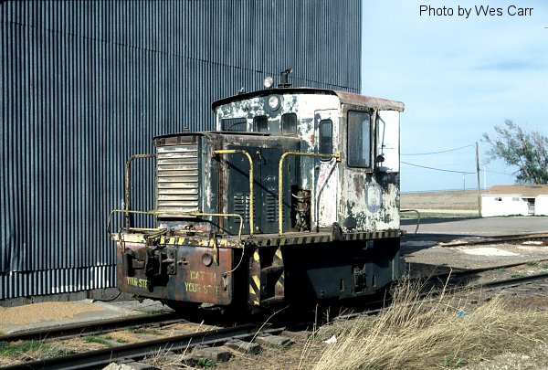 GE 25-ton switcher at 
Amarillo, TX