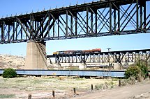 Rio Grande, west 
of El Paso