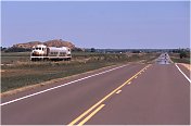 south of  Lone Wolf, OK
