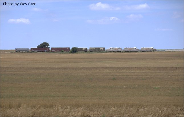 Farmrail - north of Bessie, OK