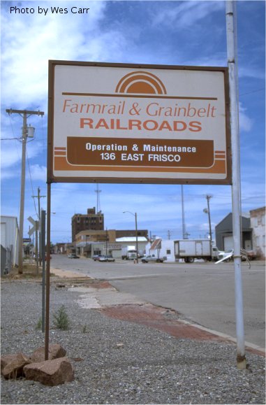 Farmrail sign - Clinton, OK