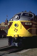 Coe Rail F7 416 - Ft. Worth Stockyards