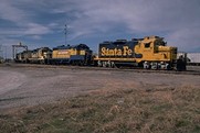 ATSF GP20s on FWWR - Ft Worth