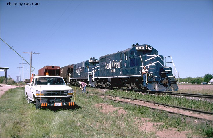 South Orient at Miles, Texas