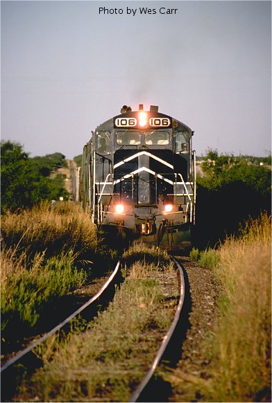 South Orient west of Miles, Texas