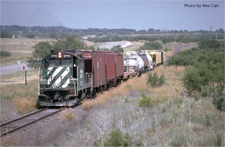 BN 1711 near Talpa, Texas