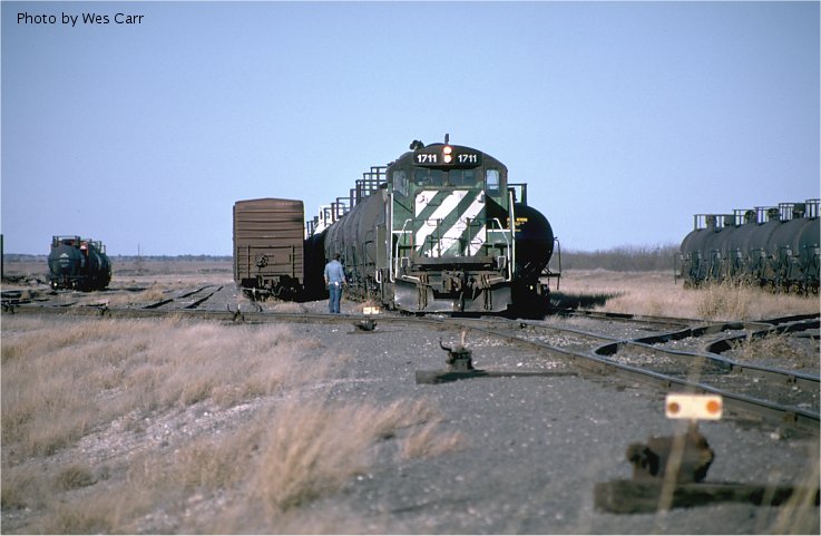 BN 1711 at San Angelo, Texas