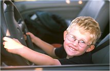 Matthew driving