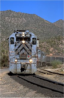 Copper Basin Rwy, March 2002