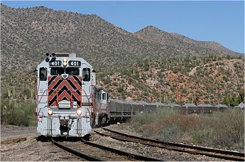 Copper Basin Rwy, March 2007