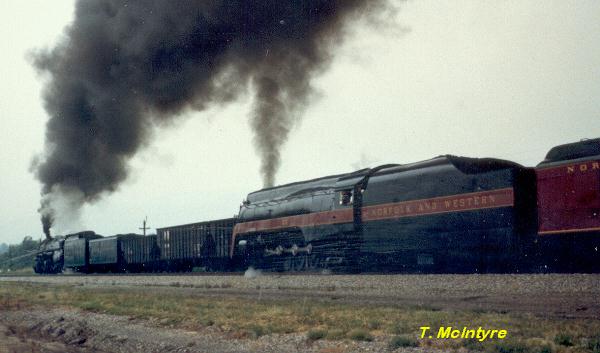 N&W A 1218 & N&W J 611 at West Salem, VA
