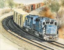 Train Painting