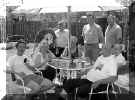 Members at the BBQ.