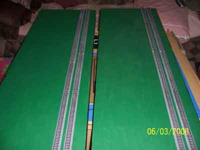 T-Trak Module in the rough