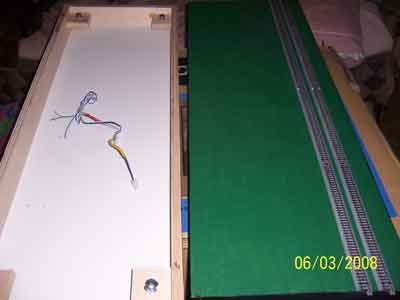 T-Trak Module in the rough
