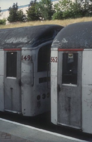 1962 tube stock cabs Photograph