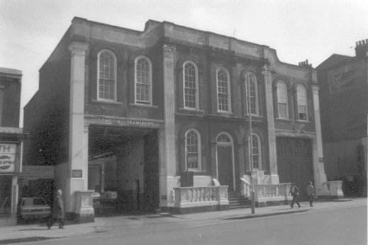 Hammersmith Bus Garage Photograph