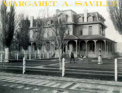 Woodside hotel in the 1880's.
