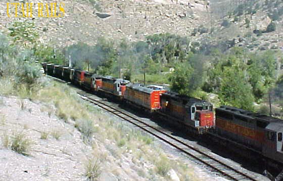 West bound Utah RY coal at Utah RY Jct.