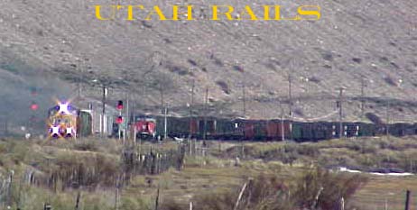 ZDVRO and coal train at Colton