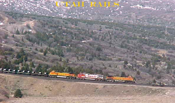 BNSF M at Gilully