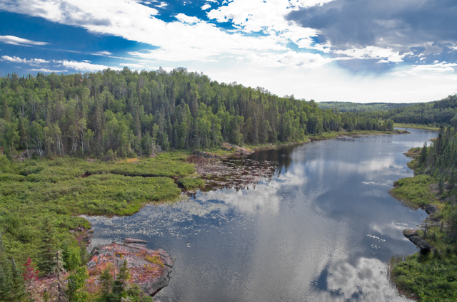 View from a trestle